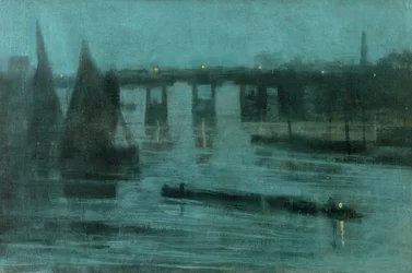 Nocturno, Puente Viejo de Battersea, 1885